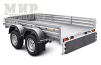 Прицеп МЗСА 817733 исп.012 для перевозки строительных материалов и других грузов на 1000 кг