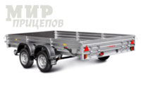 Прицеп МЗСА 817736 исп.012 для перевозки квадроциклов и крупногабаритных грузов на 1000 кг
