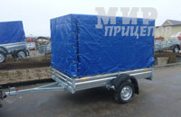 Прицеп МЗСА 817703 исп.012 для перевозки мотоциклов, ATV и других грузов